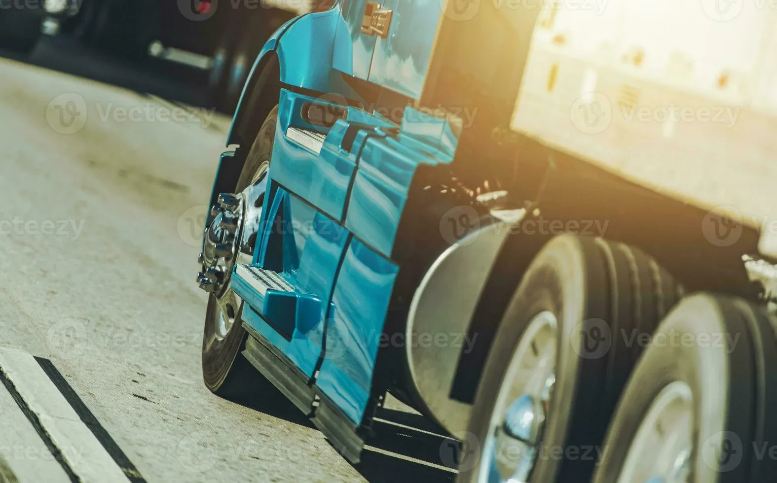 Darington Diecast Truck Close-up Detail