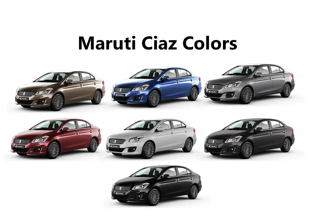 Suzuki Ciaz Diecast Various Colors