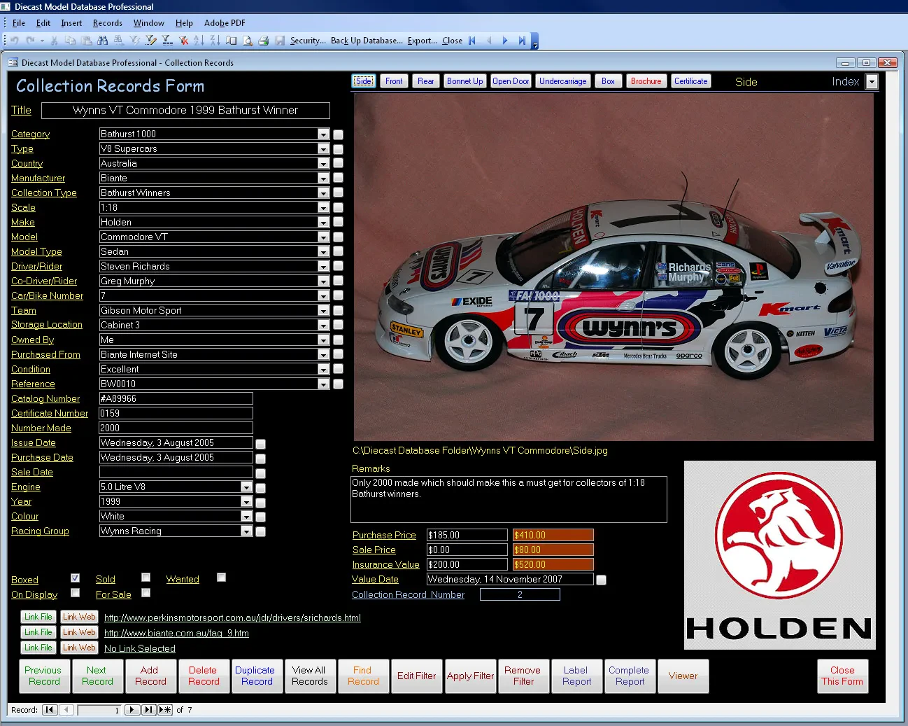 Diecast Bike Collection