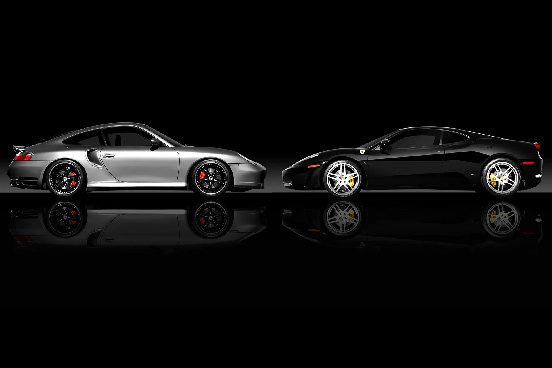 a collector examining a diecast car