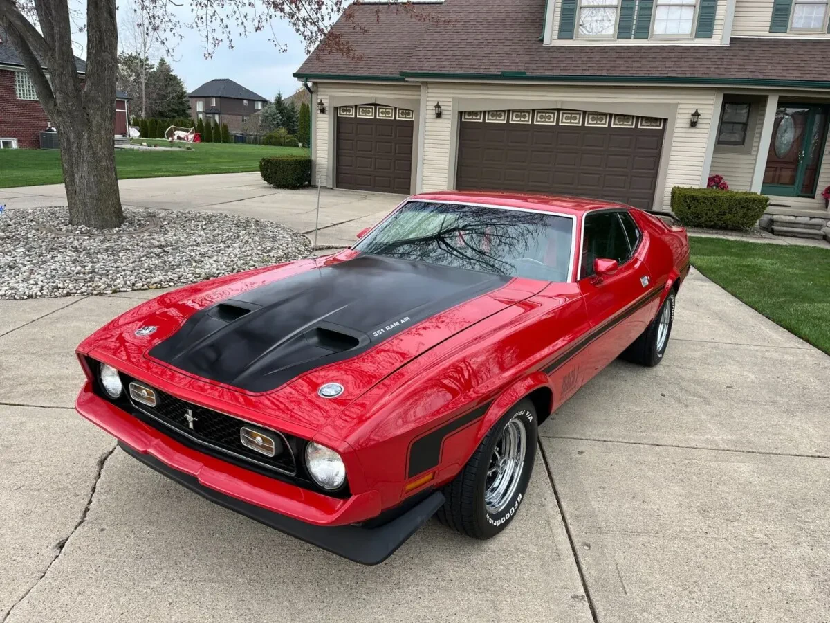 1971 Mustang Mach 1 Greenlight Diecast