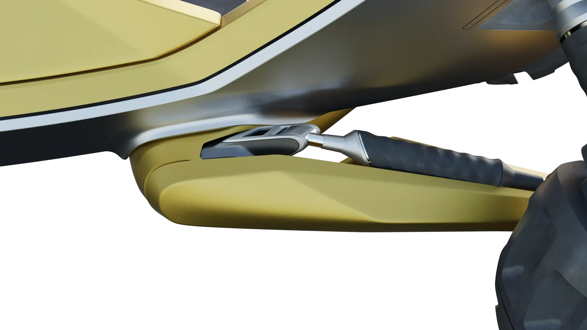 Detailed interior of a 1:5 scale model