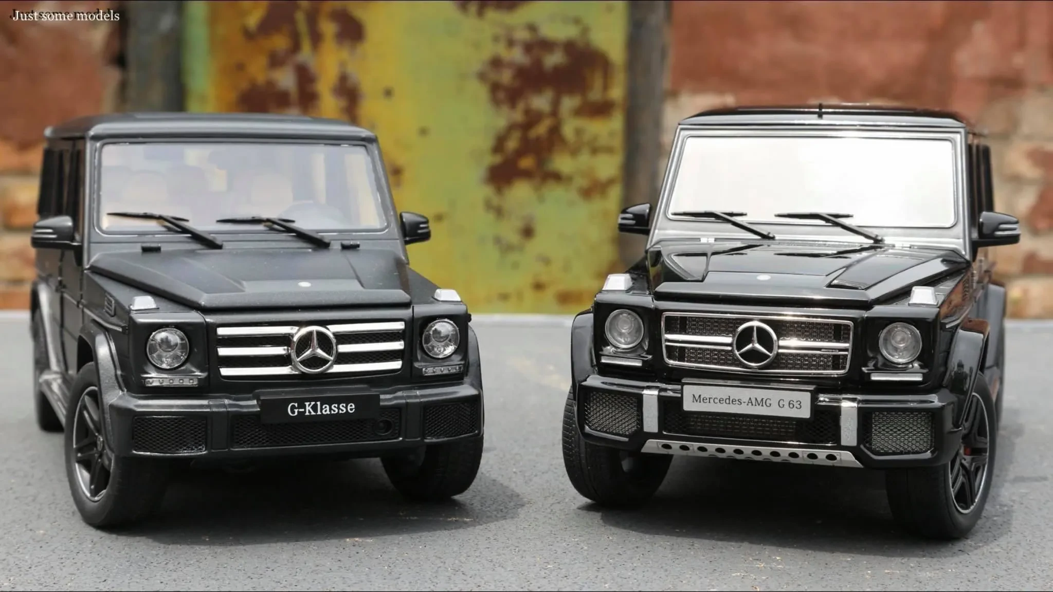 Diecast G-Wagen on Display