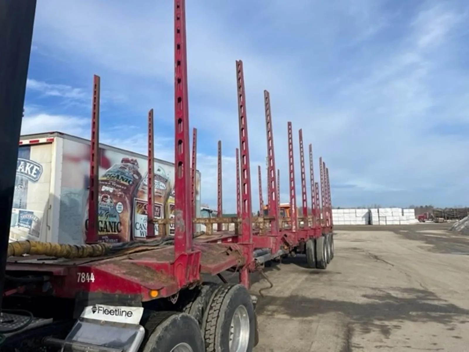 diecast log trailer collection