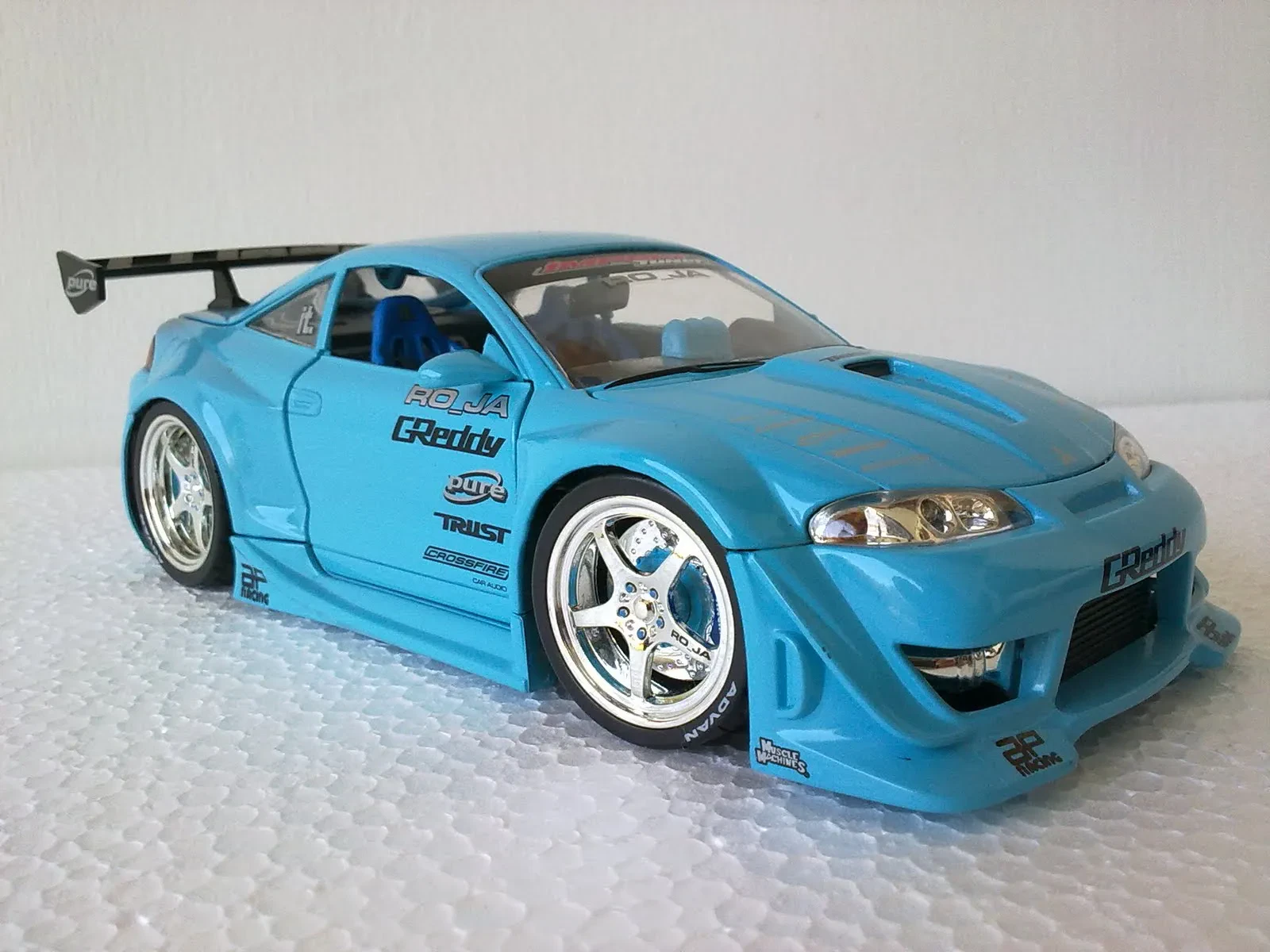 Diecast muscle car collection