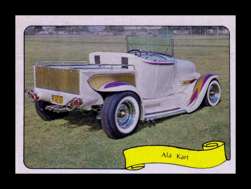 Fleer Diecast Car Example