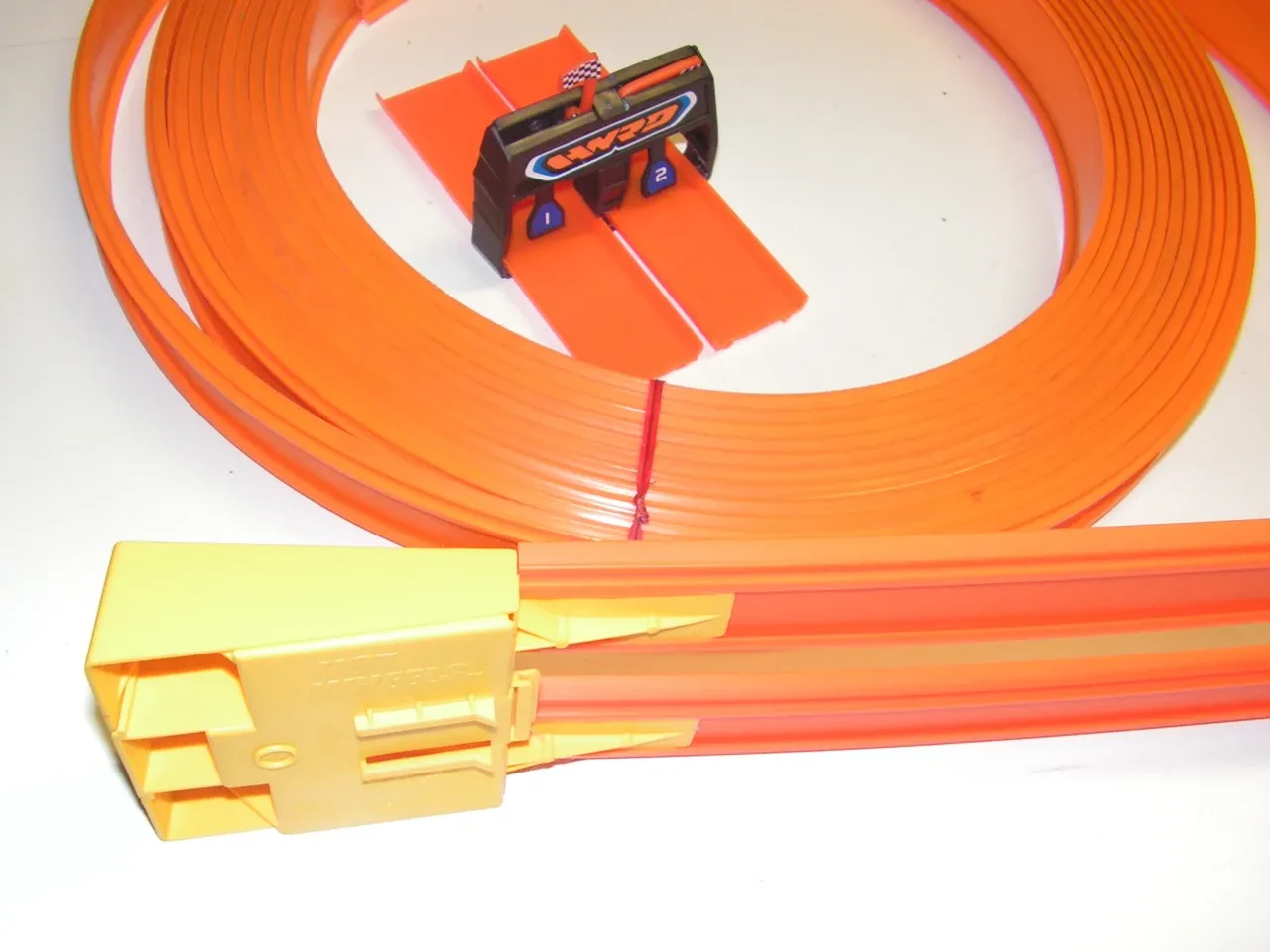 Diecast racing track setup