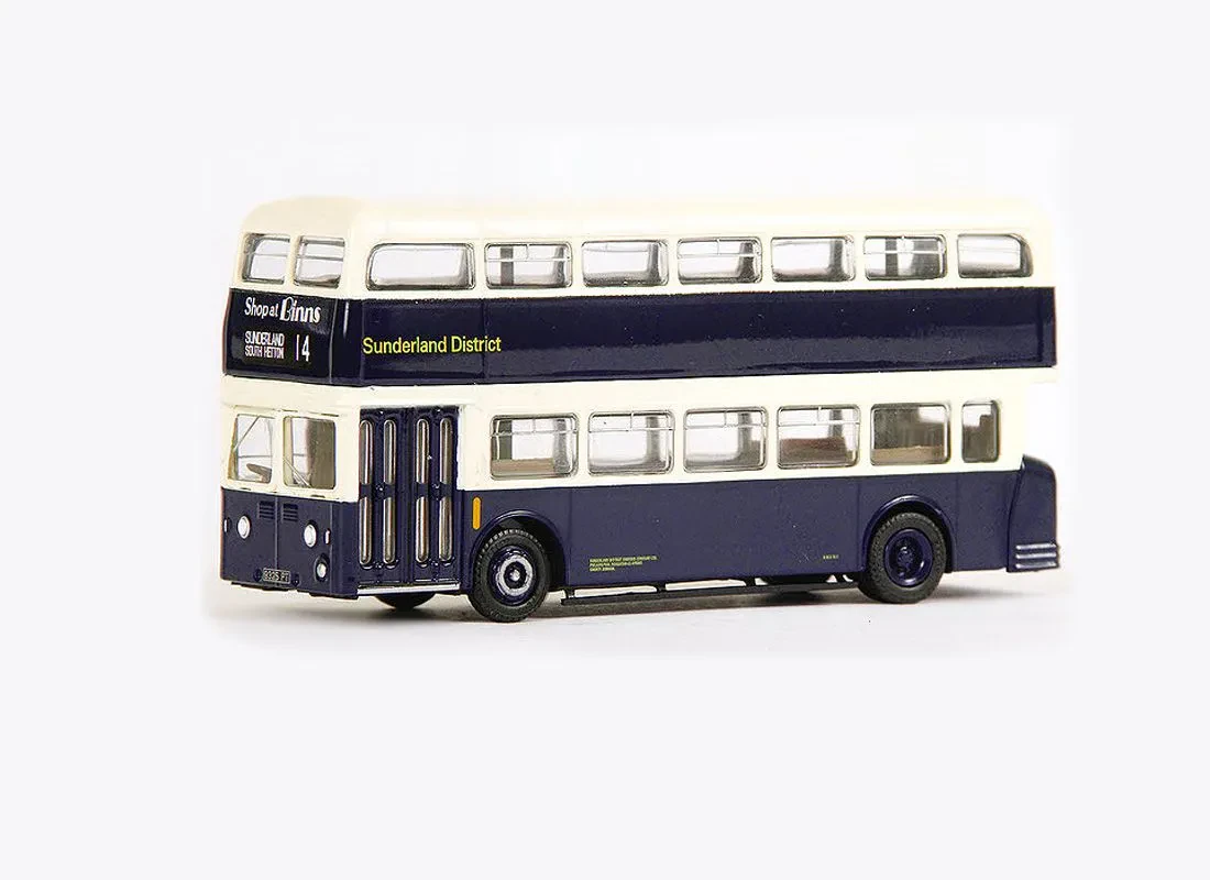 Classic Leyland bus diecast model