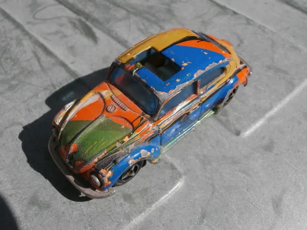 painting diecast model car