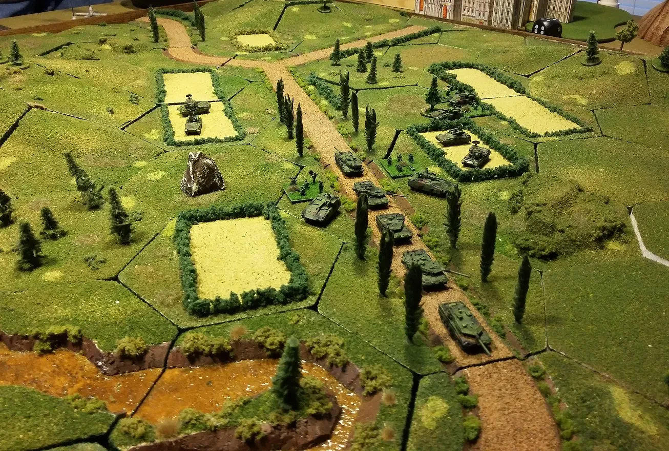 GHQ 1/3000 scale models