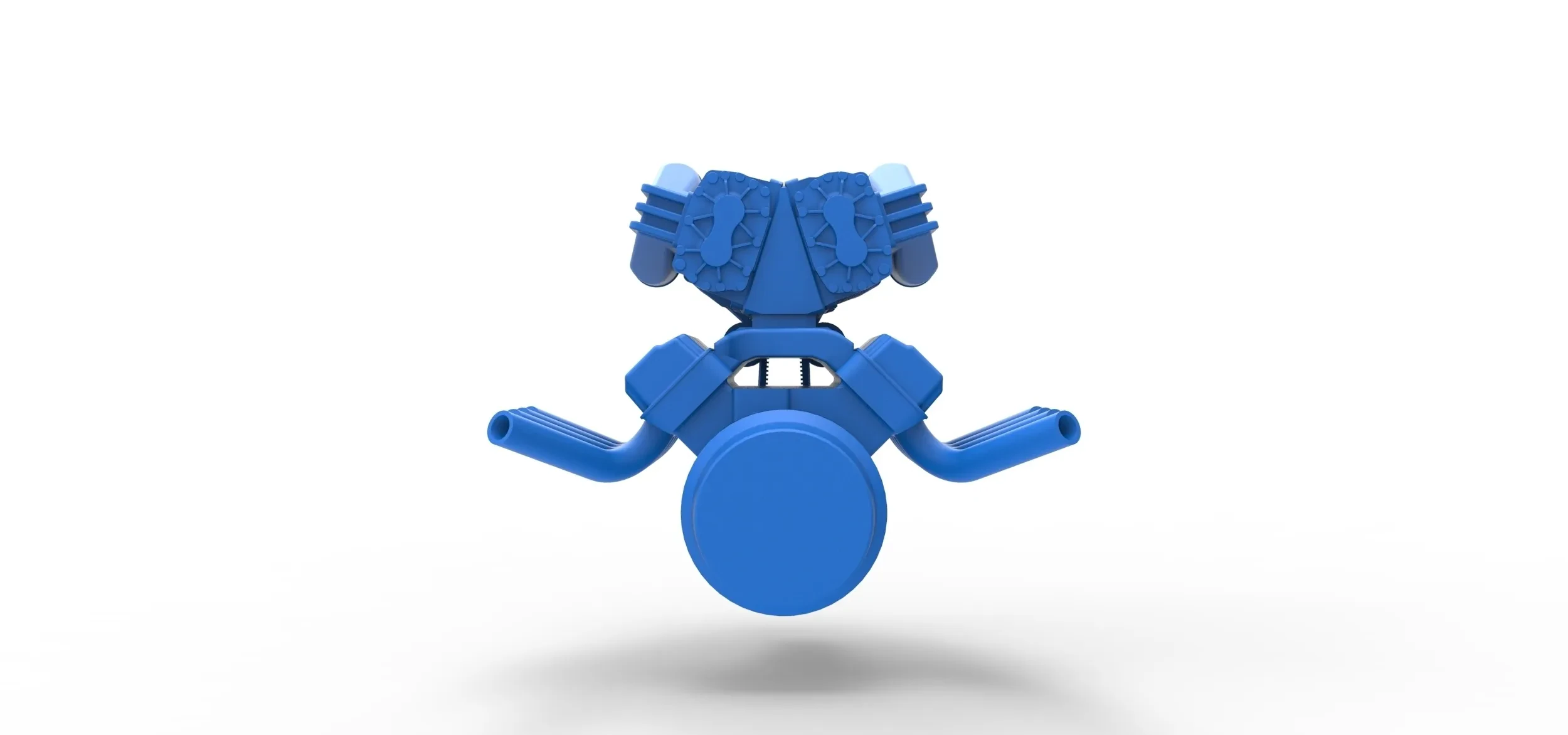 Detailed Diecast Engine