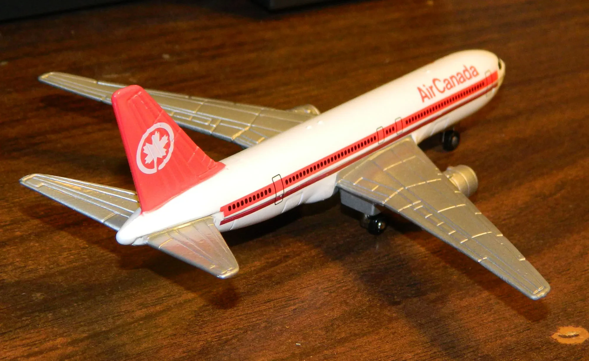 Diecast airplane model collection