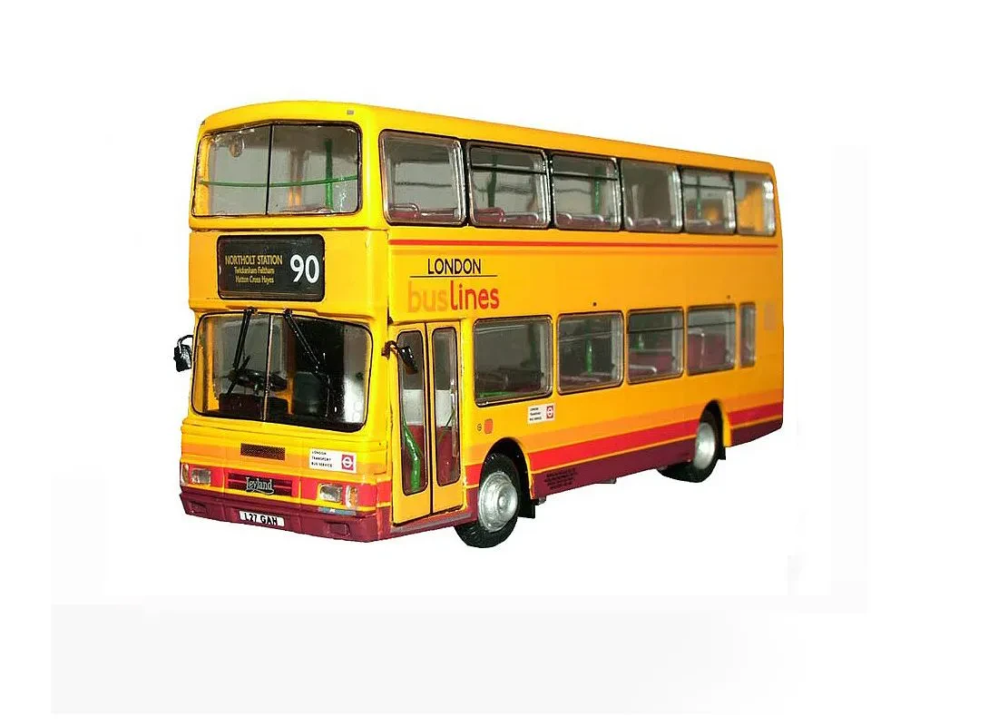 Different Diecast Bus Sizes