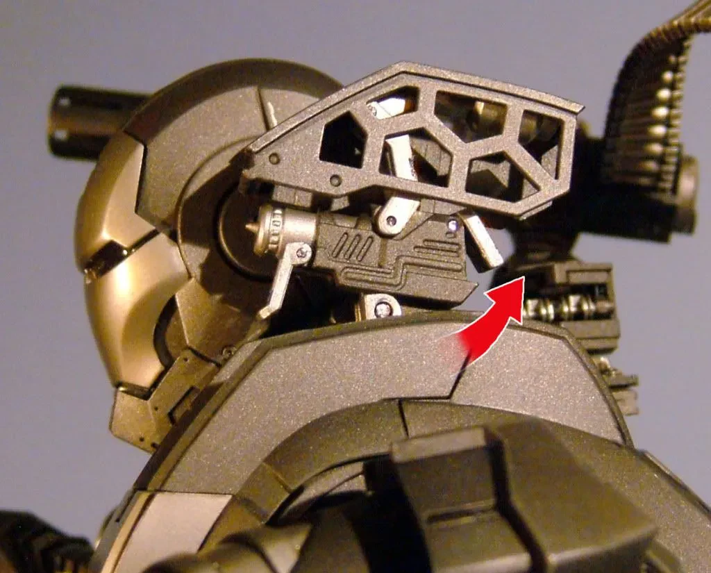 War Machine Hot Toys Box