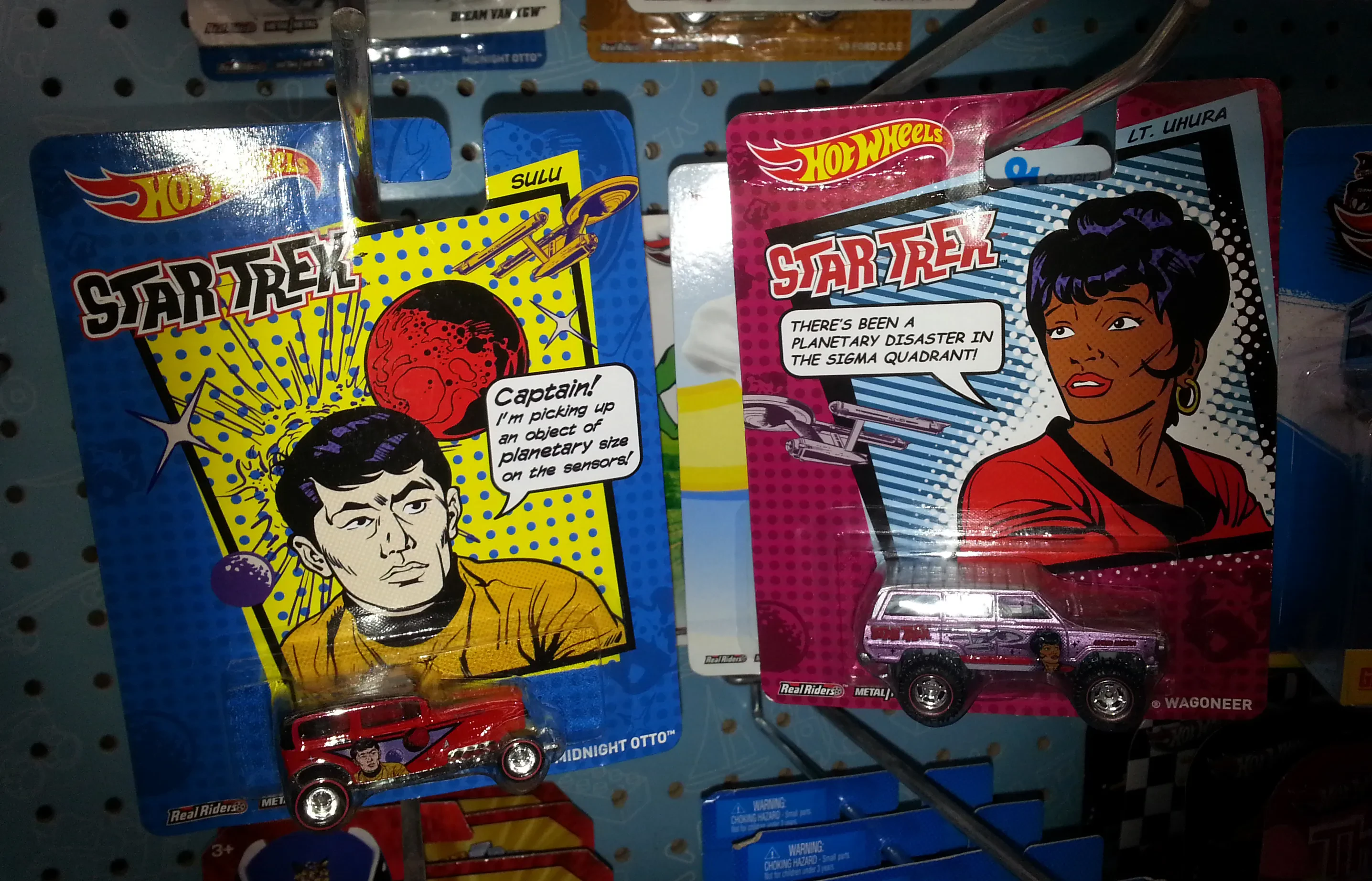 Hot Wheels Star Trek Collection Display