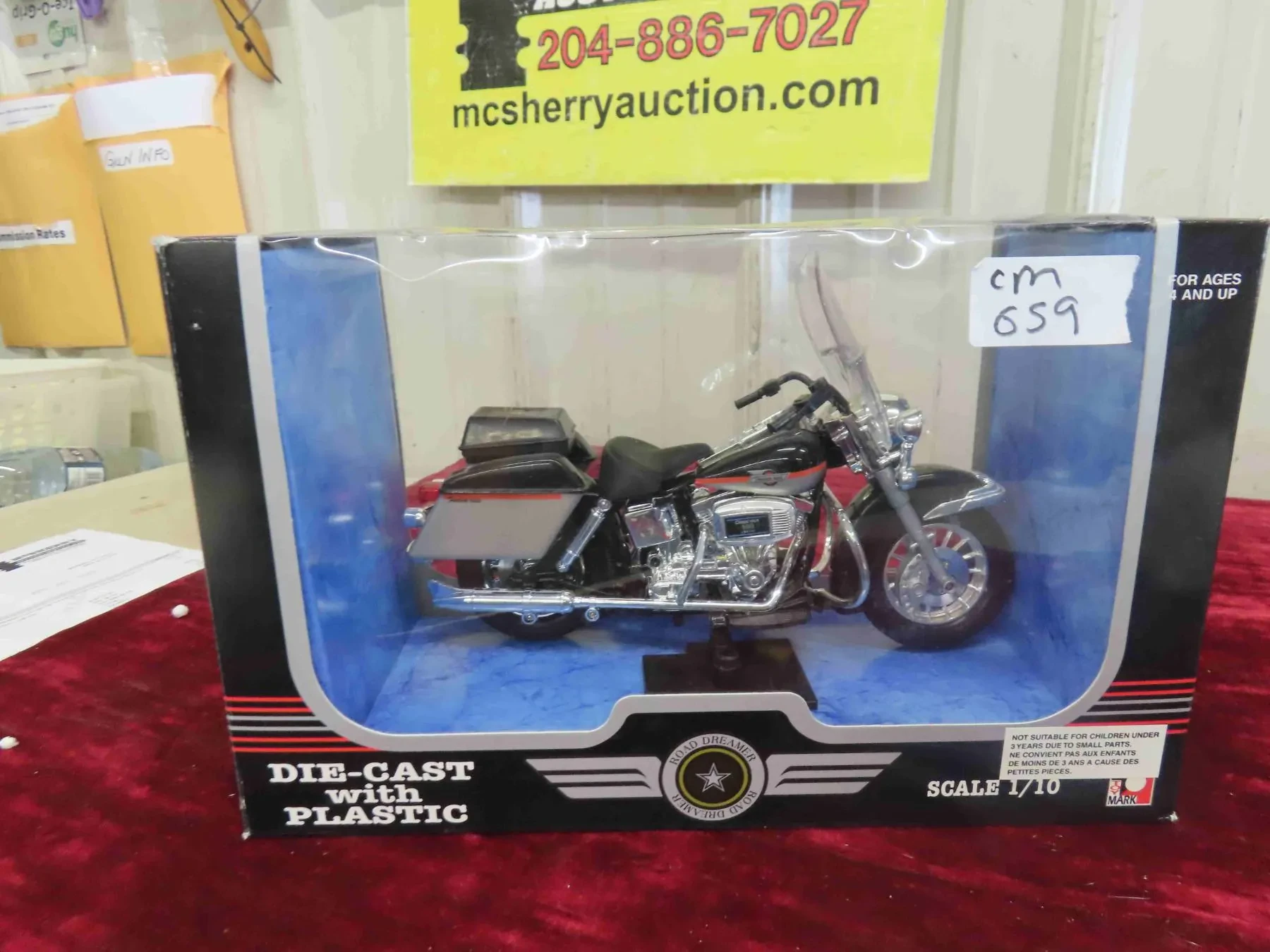 diecast motorcycle collection