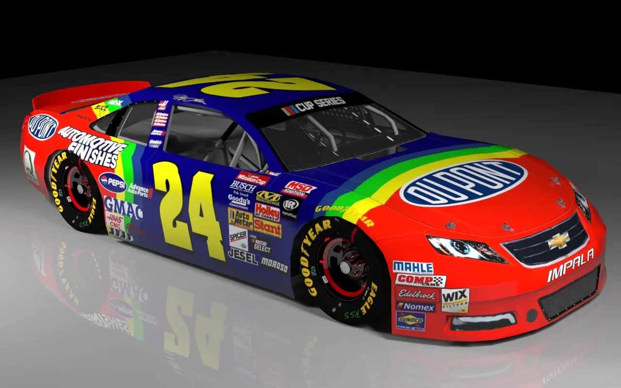 Jeff Gordon 24 DuPont