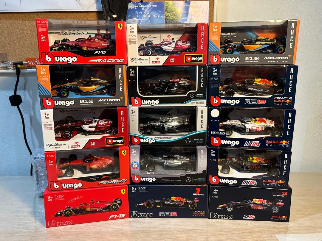 Diecast Formula 1 Scale Comparison