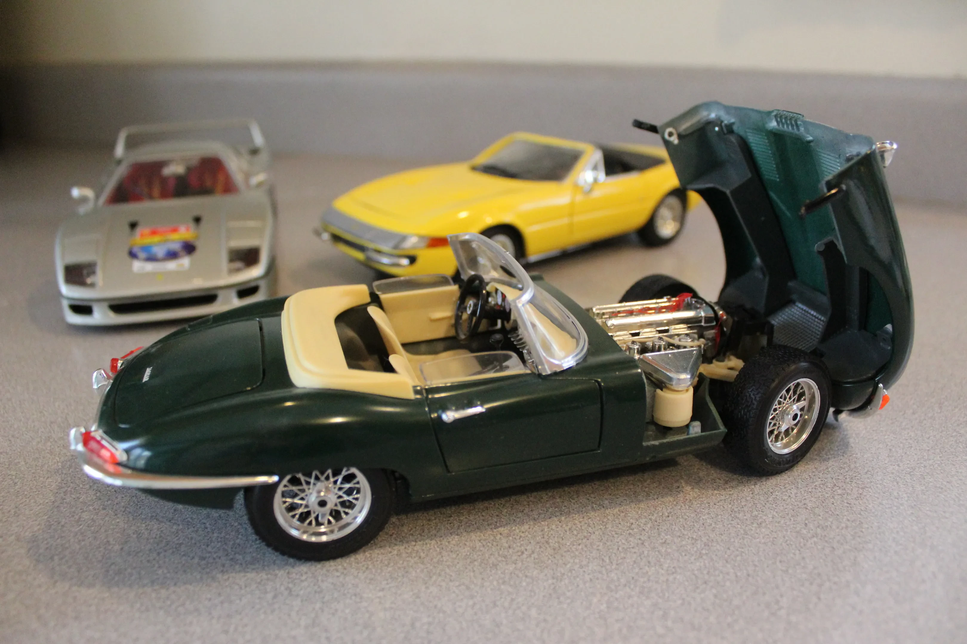 Group of diecast collectors at an event