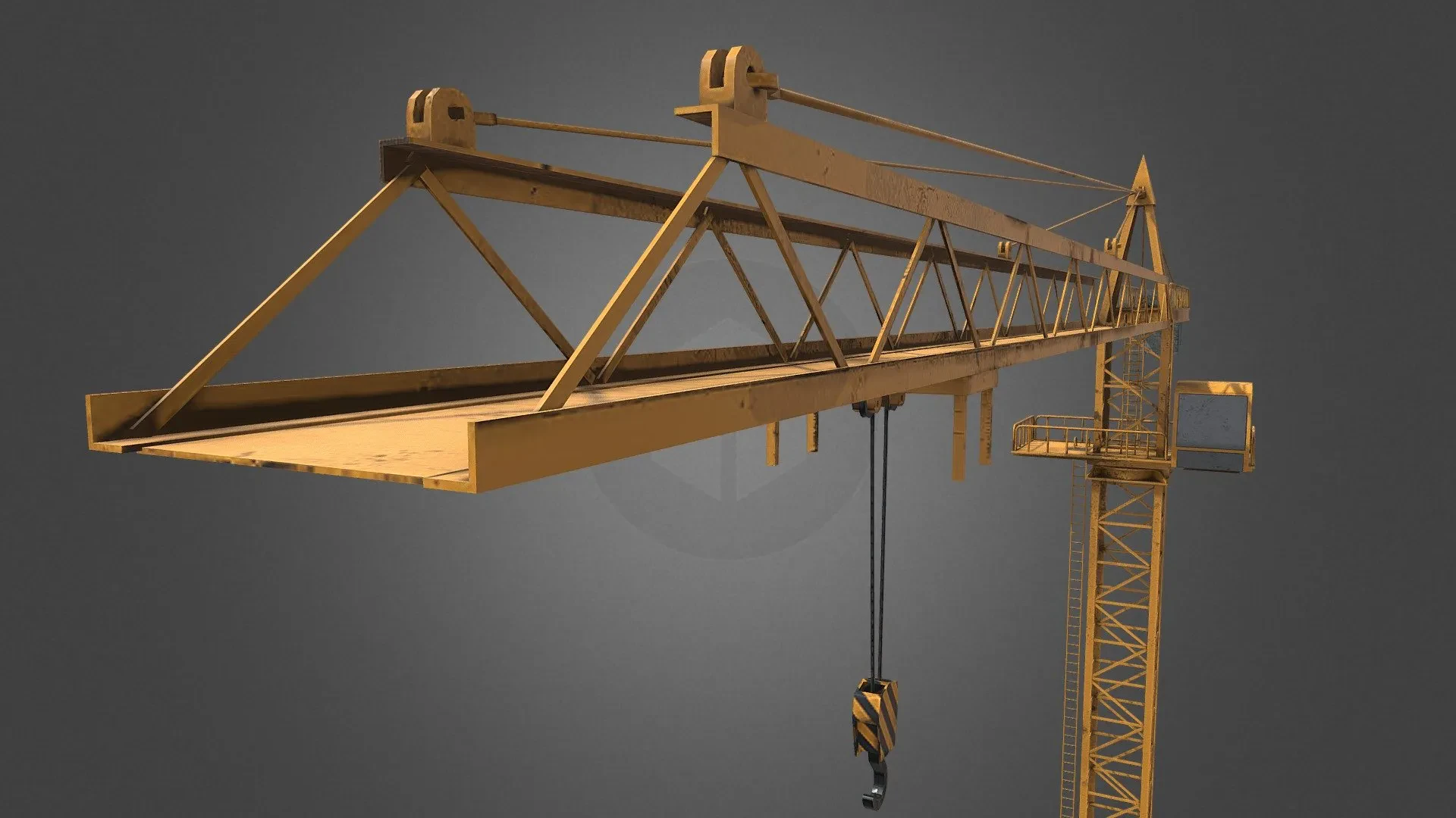 diecast crane model
