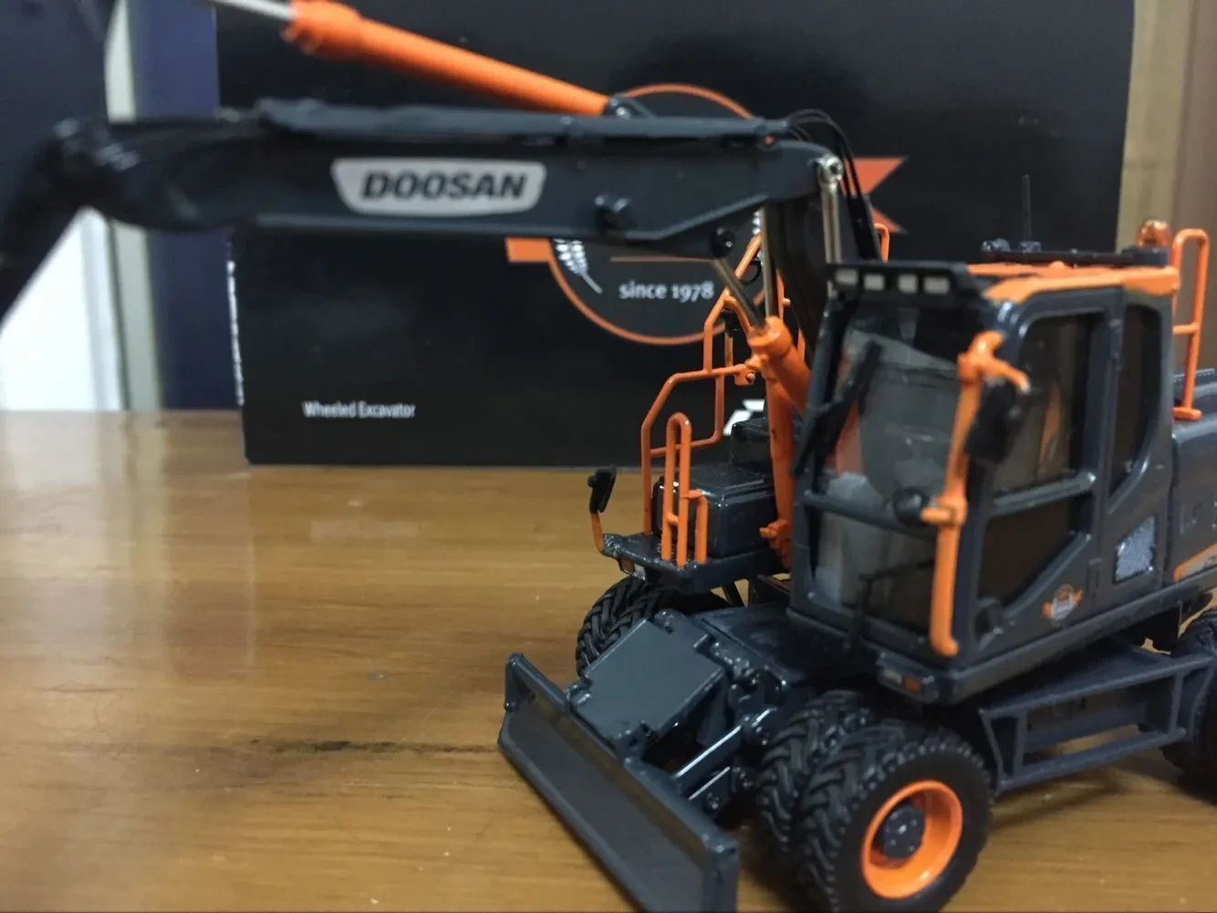 diecast excavator model