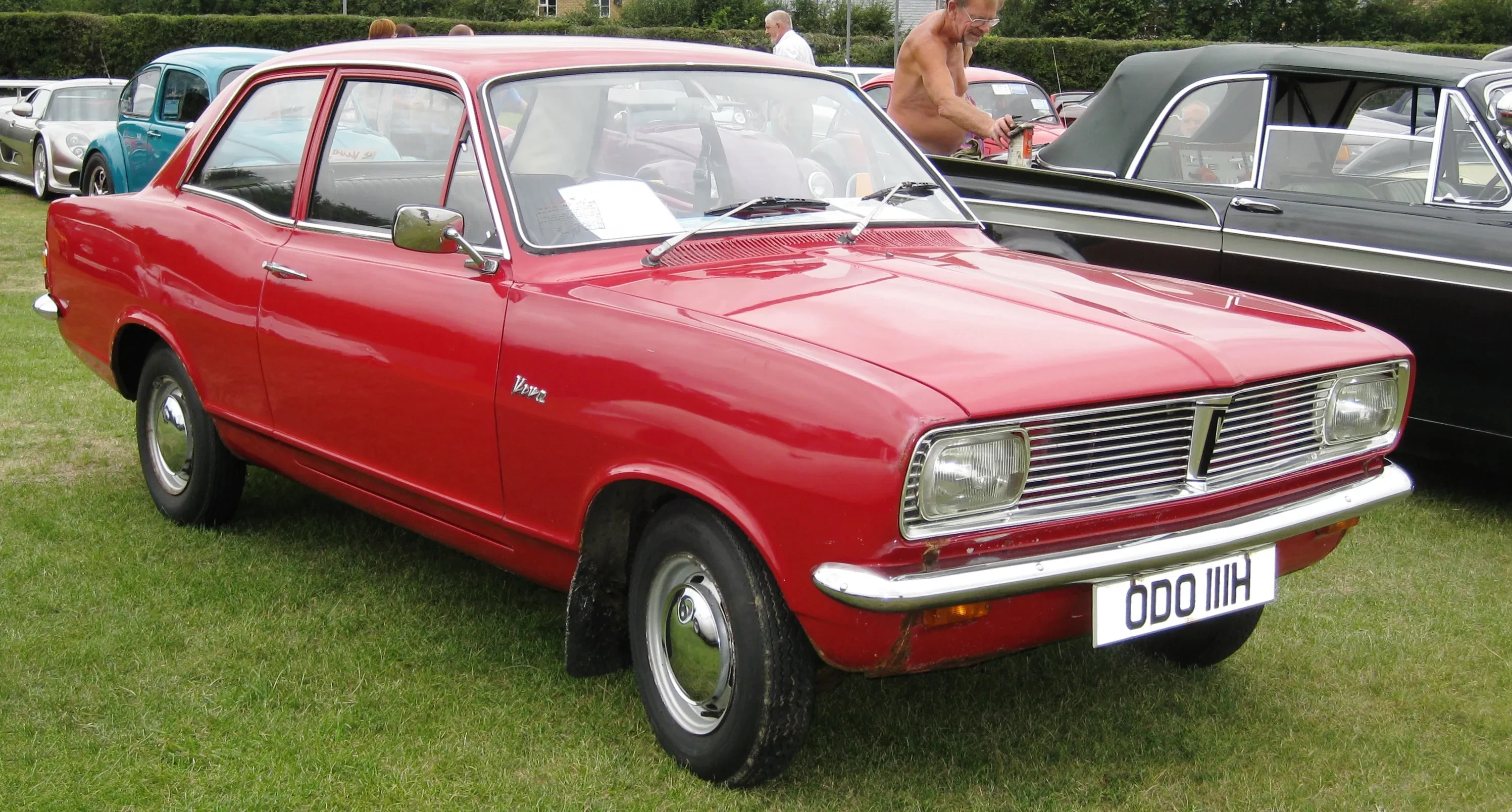 Collection of Vauxhall Viva diecast models