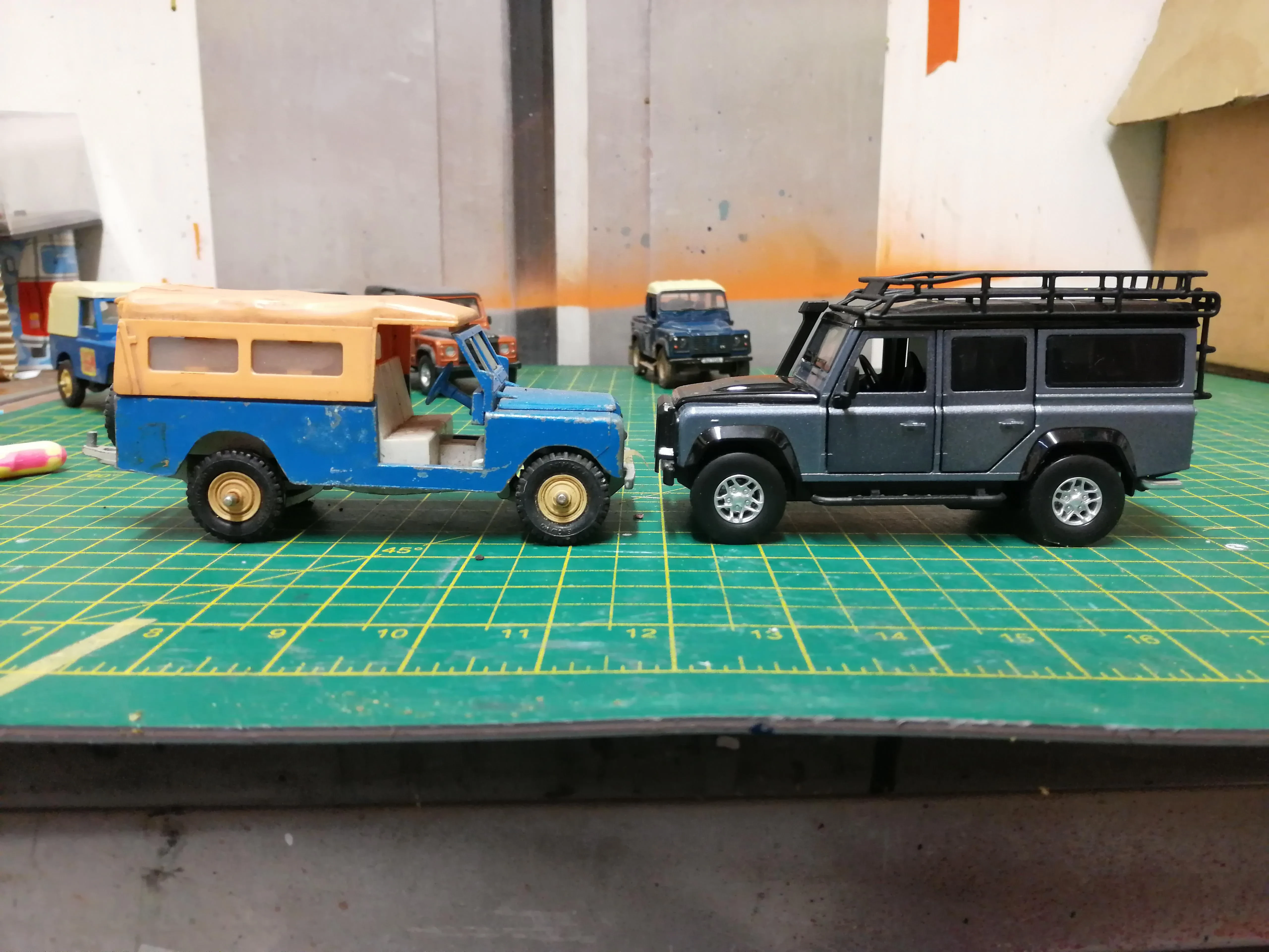 Collection of Diecast Farm Models