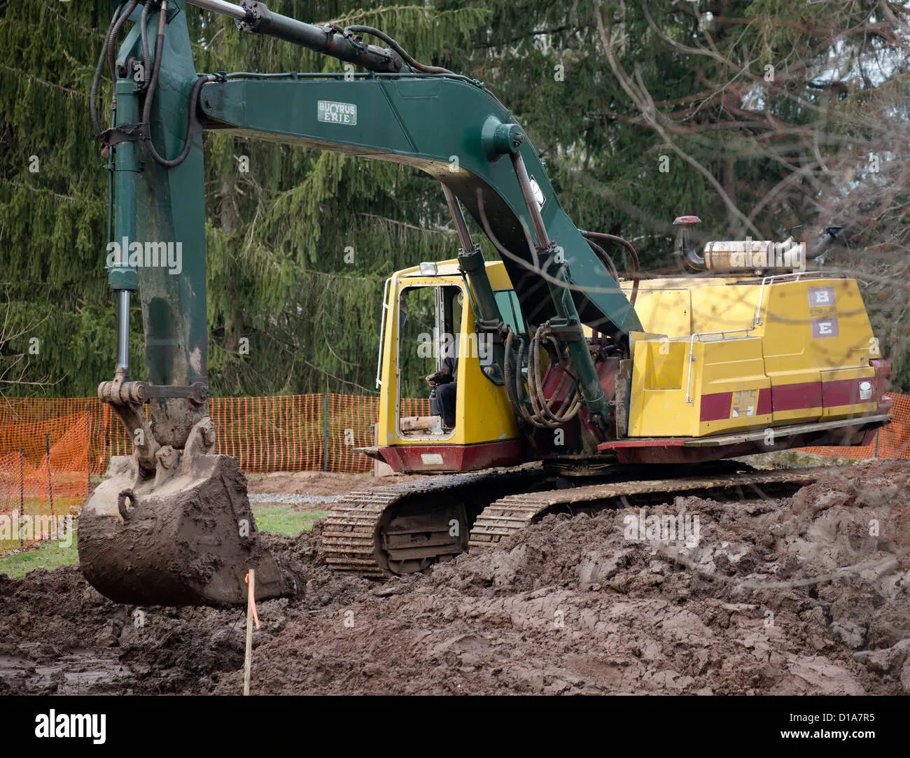 Bucyrus Erie diecast excavator
