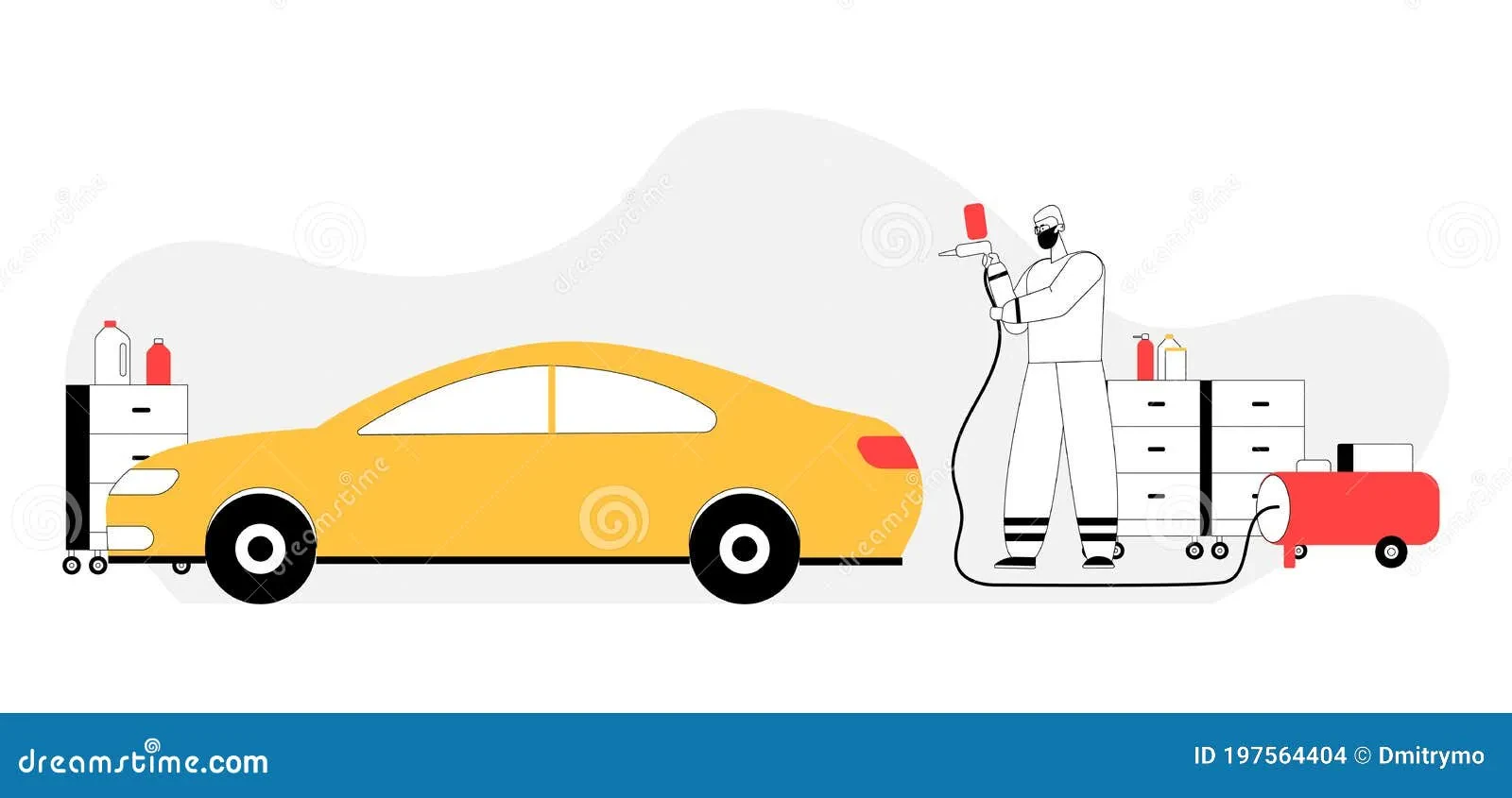 airbrush painting diecast car