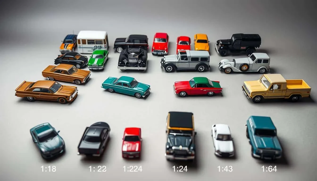 diecast scale comparison