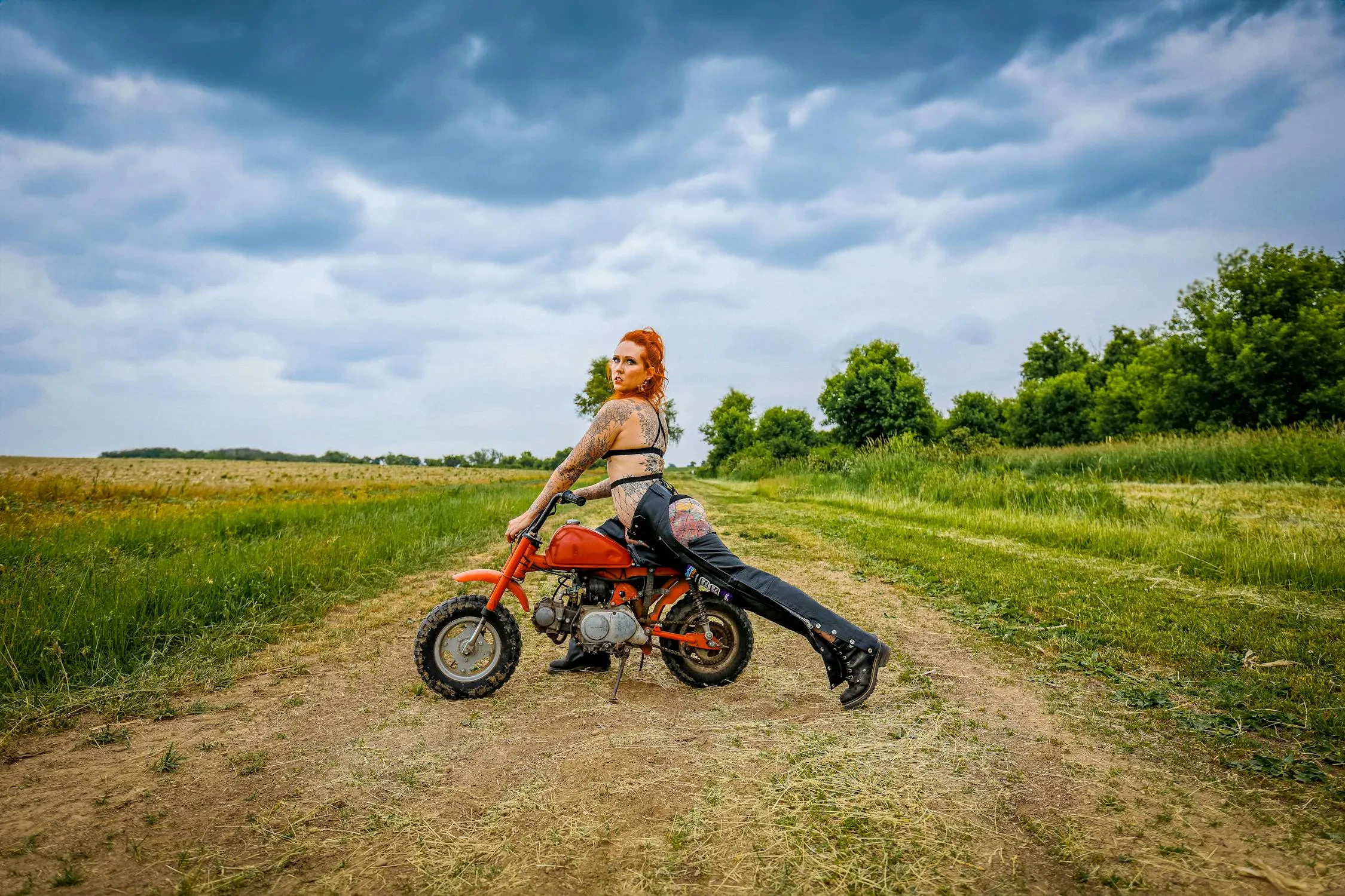 Diecast Dirt Bike Model Selection