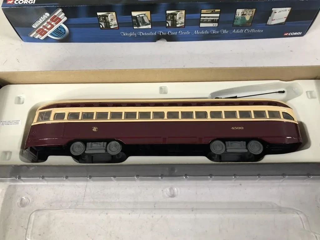 Rare TTC streetcar diecast model