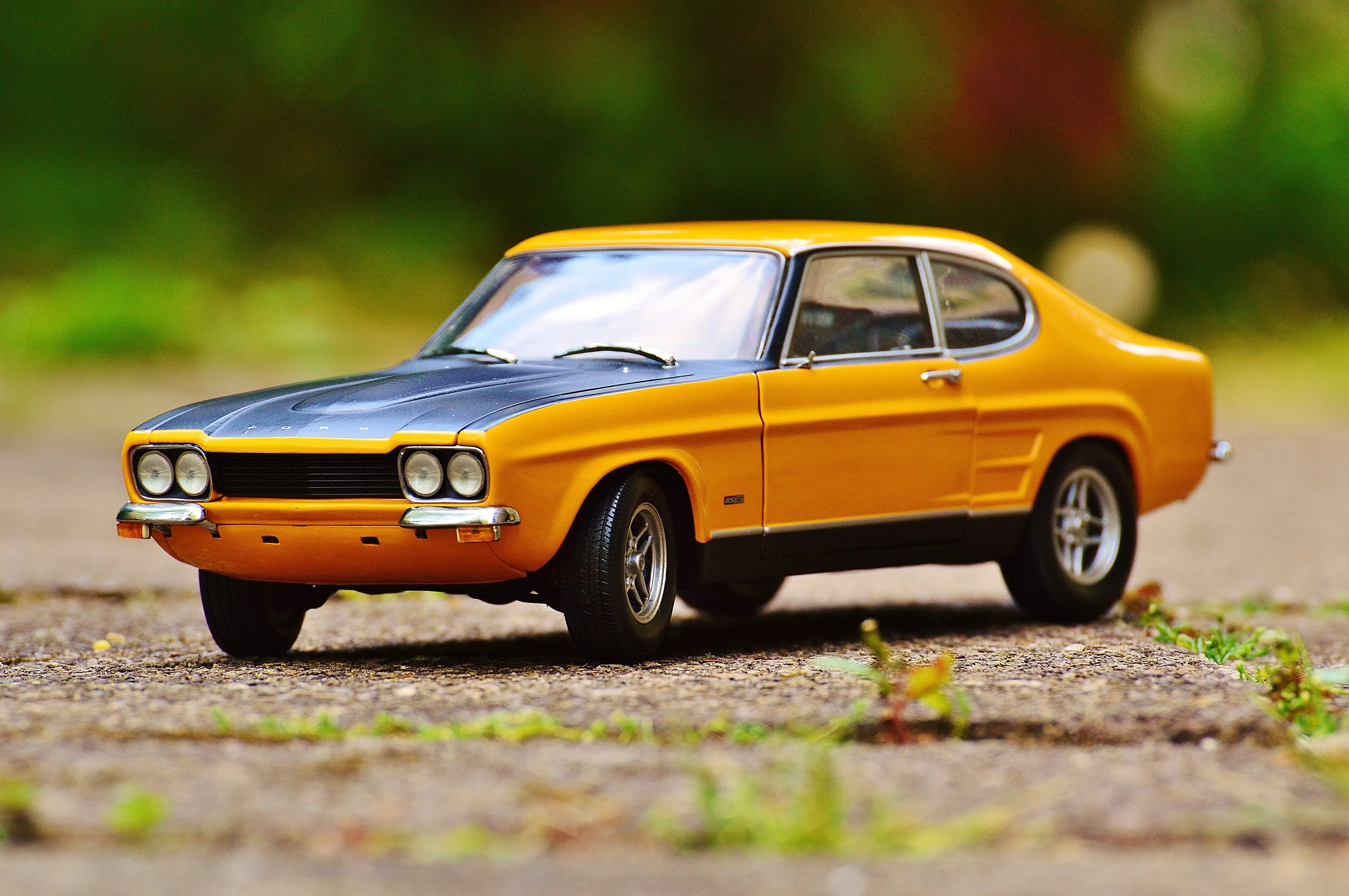 Classic car diecast model