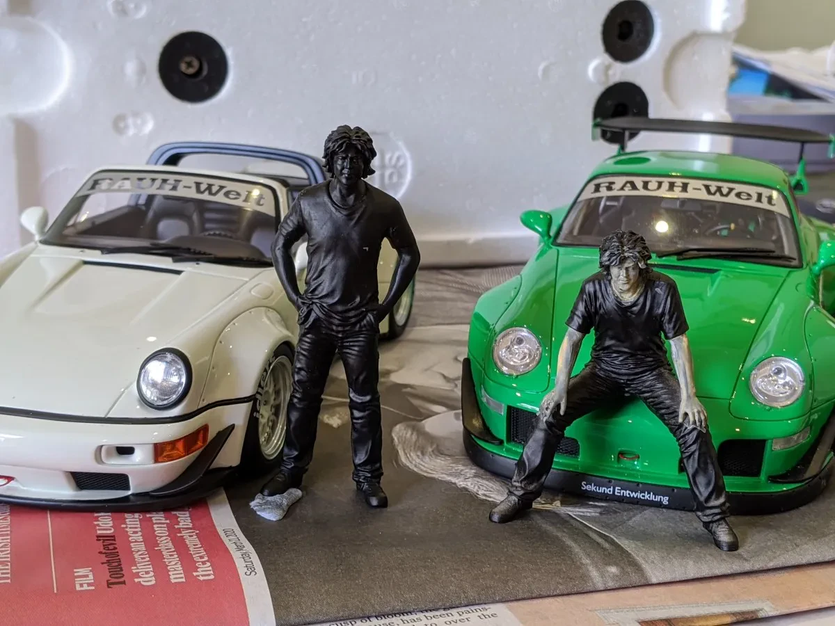 Akira Nakai Signature on RWB Diecast