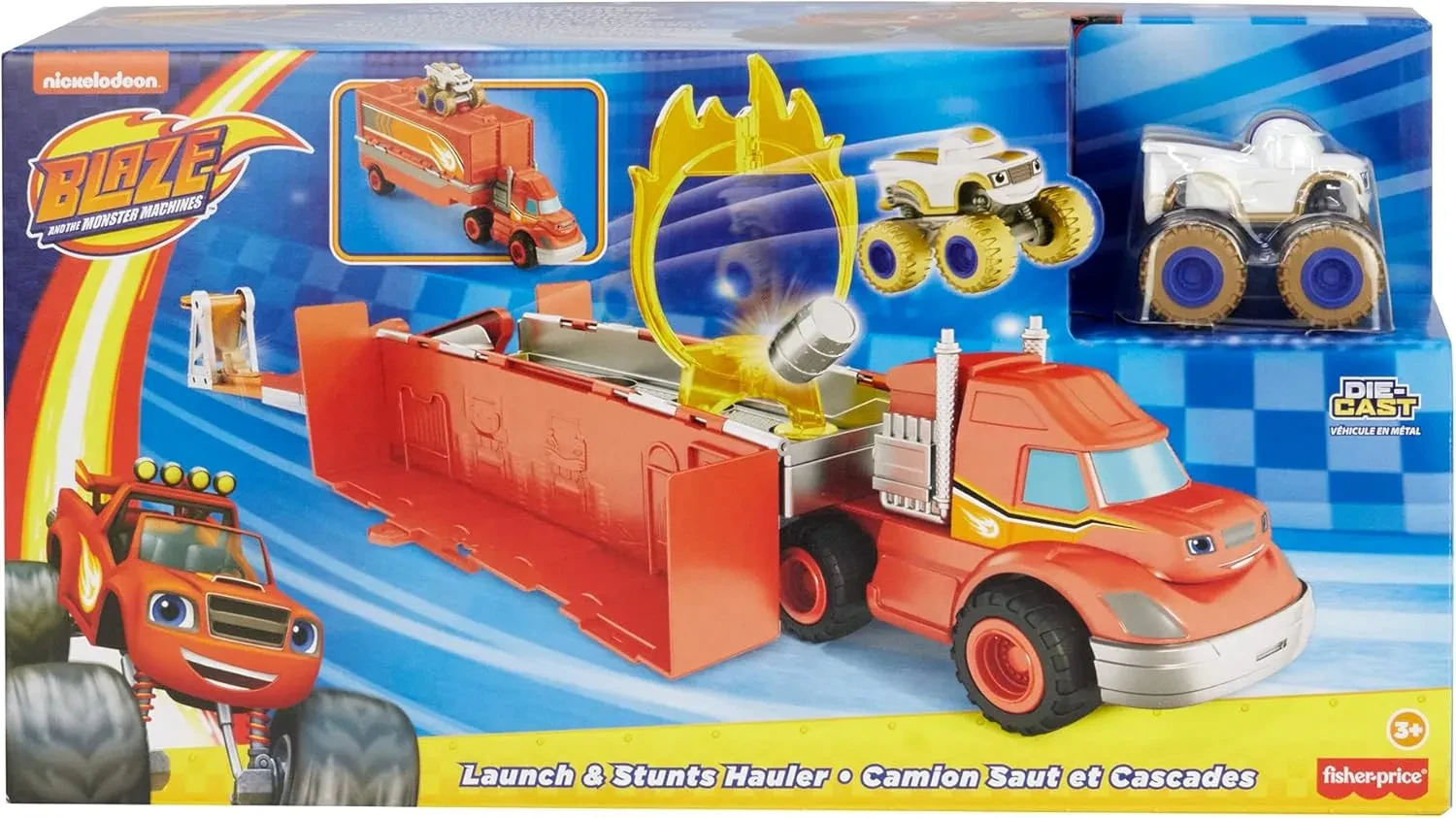 Blaze Diecast Playset